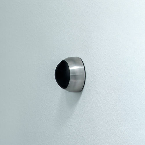 Butée de porte en acier inoxydable brossé - TSW30-11 - PHOS Design GmbH - en acier inoxydable poli / noire / argentée