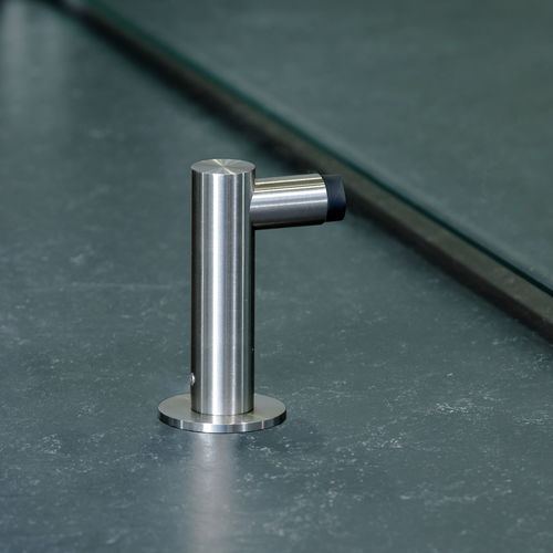 Butée de porte en caoutchouc - TSL20-77 - PHOS Design GmbH - en acier inoxydable brossé / en acier inoxydable poli / en forme de L