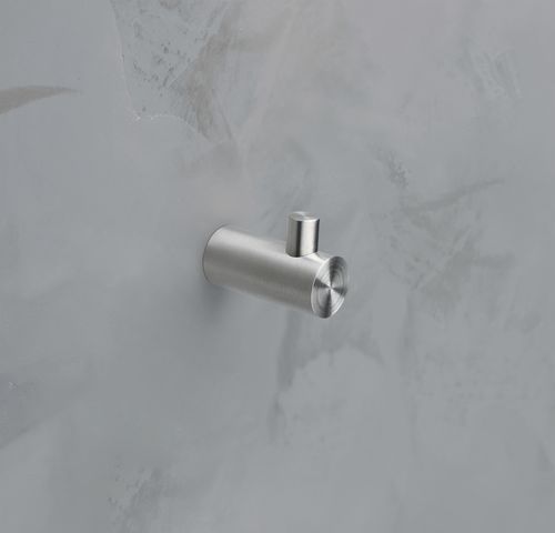 Patère contemporaine - H12-25E - PHOS Design GmbH - en acier inoxydable brossé / en acier inoxydable poli / individuelle