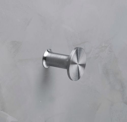 Patère contemporaine - HG24-25 - PHOS Design GmbH - en acier inoxydable brossé / en acier inoxydable poli / individuelle
