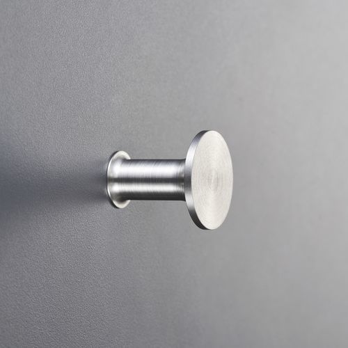 Patère contemporaine - HG24-25-B - PHOS Design GmbH - en acier inoxydable brossé / en acier inoxydable poli / individuelle