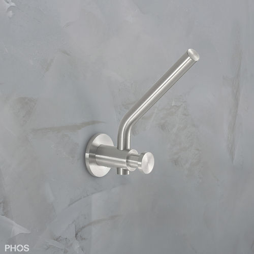 Patère design minimaliste - PHOS Design GmbH - en acier inoxydable brossé / multi / pour vestiaire