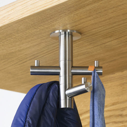 Patère contemporaine - GH2HD - PHOS Design GmbH - en inox / en acier inoxydable brossé / quadruple