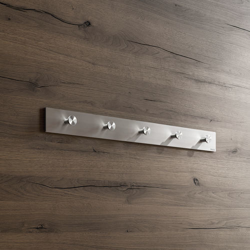 Porte-manteau mural - HL5H12S - PHOS Design GmbH - contemporain / en acier inoxydable