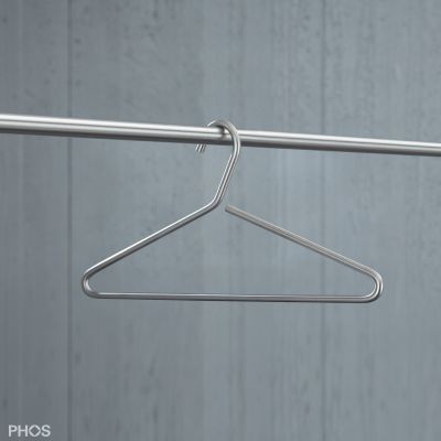 Cintre en inox brossé - KB2 - PHOS Design GmbH