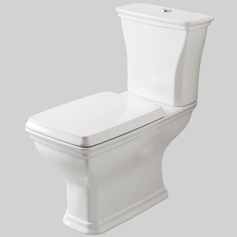 WC monobloc - CIVITAS  - ART CERAM - en céramique / professionnel / rectangulaire
