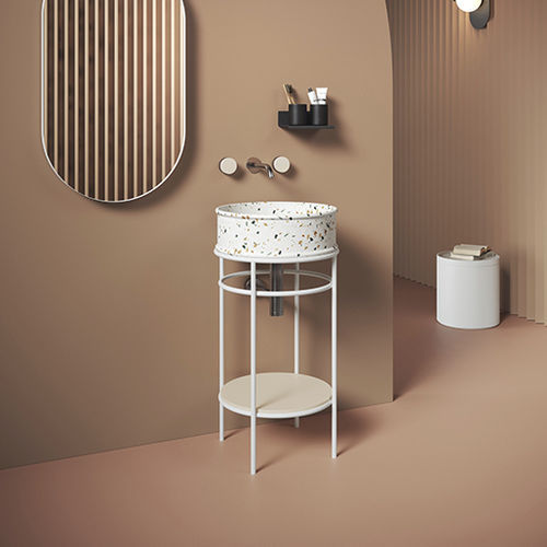 Console pour lavabo en métal - ACA058 - ART CERAM