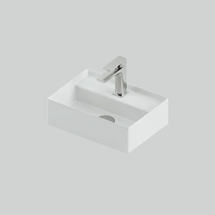 Lave-mains suspendu - SCALINO - ART CERAM - rectangulaire / en céramique