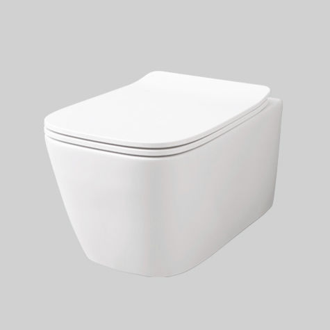 WC suspendu - A16  - ART CERAM - en céramique / résidentiel / allongé