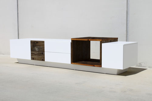 Meuble TV contemporain - ST PERE  - ICI ET LA - lowboard / sur mesure / modulable