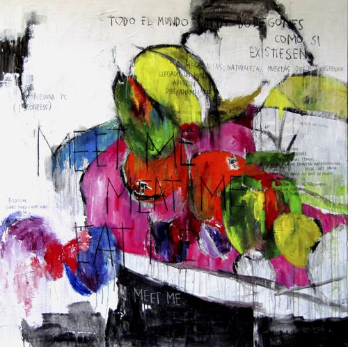 Tableau décoratif acrylique - BODEGÓN - ICI ET LA - figuratif / nature morte / pour hôtel
