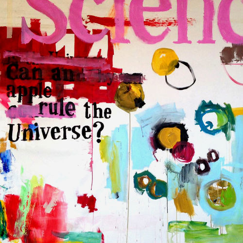 Tableau décoratif acrylique - SCIENCE - ICI ET LA - abstrait / street art / pour hôtel