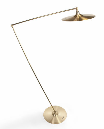 Lampe sur pied - SPLASH_GM - ICI ET LA - en laiton / design original / d'intérieur