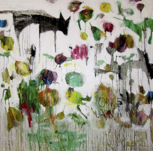 Tableau décoratif acrylique - ONCE UPON A TIME - ICI ET LA - abstrait / pour bureau / pour hôtel