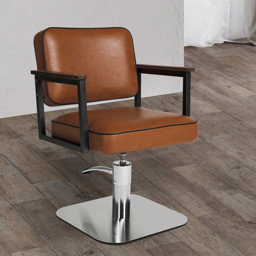 Fauteuil de coiffure contemporain - MADISON - Salon Ambience - en simili cuir / en mousse de polyuréthane / tapissé