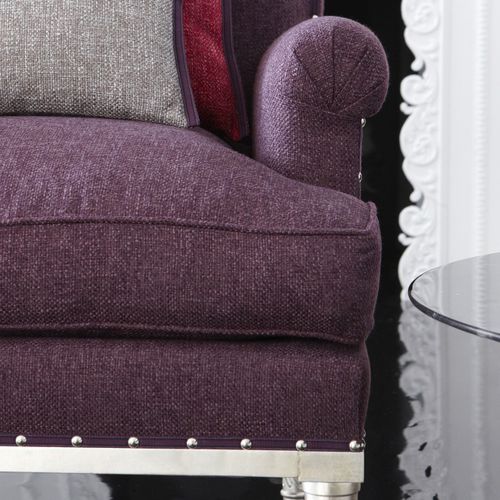 Tissu d'ameublement - BOSTON - Houles - pour rideaux / uni / en polyester