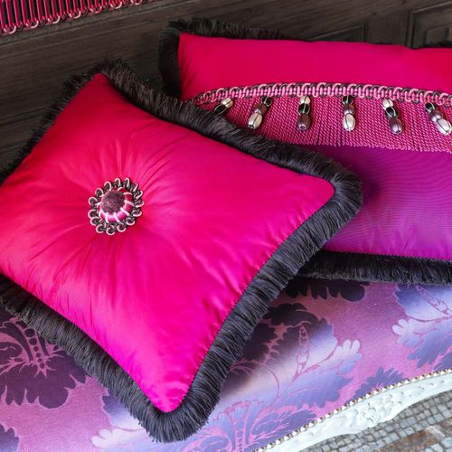 Tissu d'ameublement - CASANOVA - Houles - pour rideaux / uni / en soie