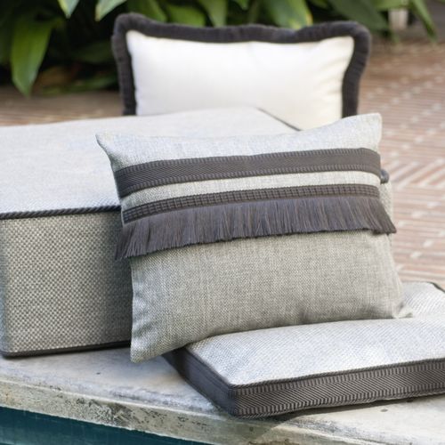 Tissu d'ameublement - CANNA - Houles - pour rideaux / uni / en polyester
