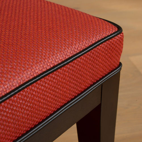 Tissu d'ameublement - EBÈNE - Houles - pour rideaux / à carreaux / en polyester