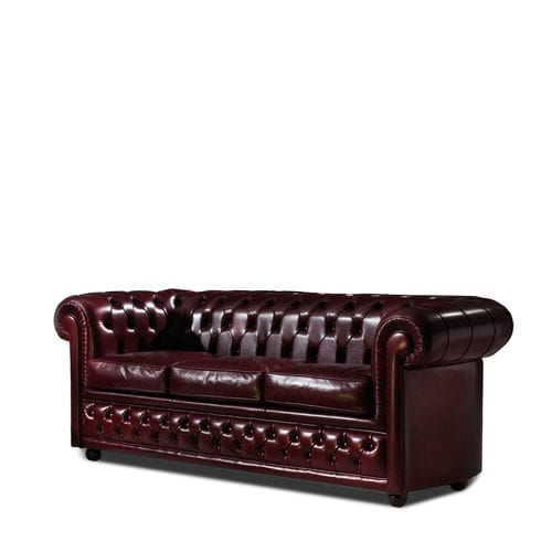 Canapé chesterfield - CHESTERFIELD LONDON CITY - Divani Santambrogio - en cuir / 3 places