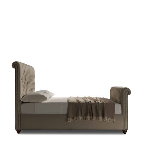 Lit double - CAPITONNÈ - Divani Santambrogio - design / en tissu