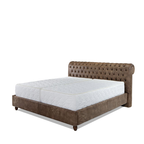 Lit double - VINTAGE CHESTER - Divani Santambrogio - chesterfield / en cuir