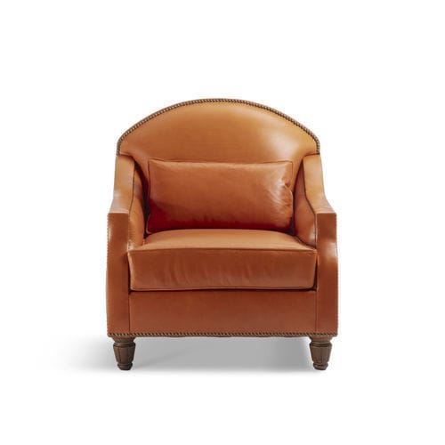 Fauteuil classique - CLUB - Divani Santambrogio - en tissu / en velours / en cuir