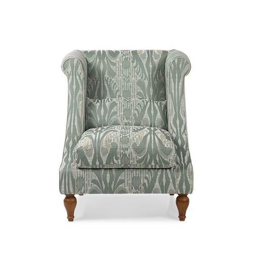 Fauteuil classique - CARDIFF - Divani Santambrogio - en cuir / en simili cuir / en tissu