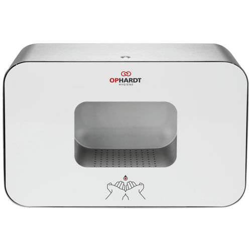 Distributeur de gel désinfectant mural - Praesidio - OPHARDT Hygiene-Technik GmbH - automatique / sans contact / en acier inoxydable