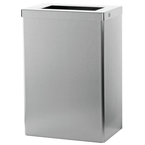 Poubelle de salle de bain - EBU 50 E ST - OPHARDT Hygiene-Technik GmbH - murale / en inox / manuelle