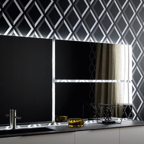 Miroir mural - TAO - ARBI - contemporain / rectangulaire / aluminium