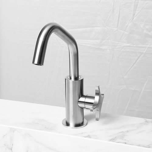 Mitigeur de vasque - DIXI - COMPAB - à poser / en inox / 1 trou