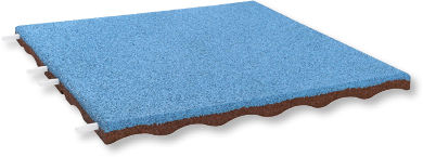 Revêtement de sol en EPDM - EUROFLEX® Aqua Slab - KRAIBURG Relastec GmbH & Co. KG - en caoutchouc recyclé / pour extérieur / pour aire de jeux