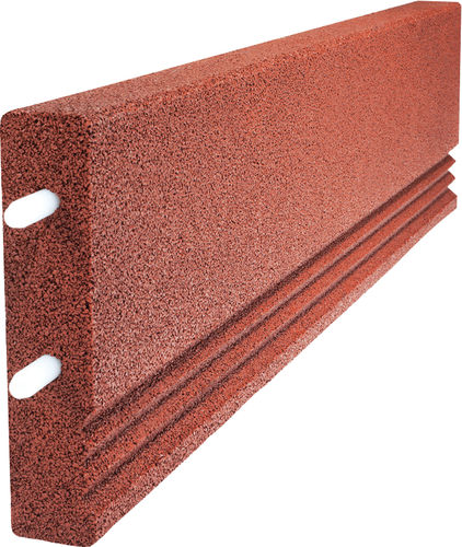 Bordure en caoutchouc - KOMFORTEX® Edge and Corner Profiles / Softborder  - KRAIBURG Relastec GmbH & Co. KG - de protection / linéaire