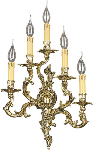 Applique murale de style - BURL XL - RIPERLAMP ILUMINACION - d'intérieur / en laiton / candélabre