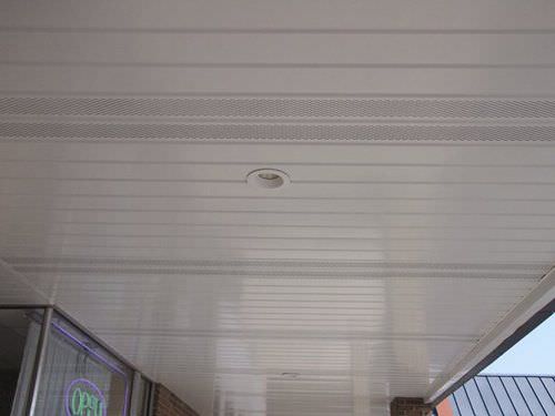Faux-plafond en aluminium - WIND-LOK SOFFIT MPS l MPV - ATAS International - en panneaux
