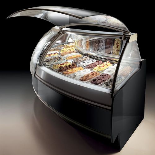 Vitrine réfrigérée comptoir - PRIMA - Frigomeccanica - pour commerce / en inox / colorée
