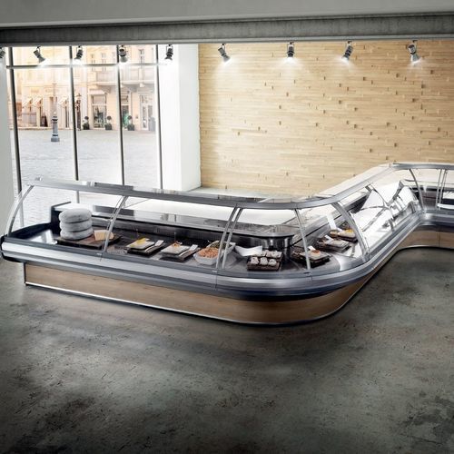 Vitrine réfrigérée comptoir - POLO - Frigomeccanica - pour commerce / en inox / avec porte