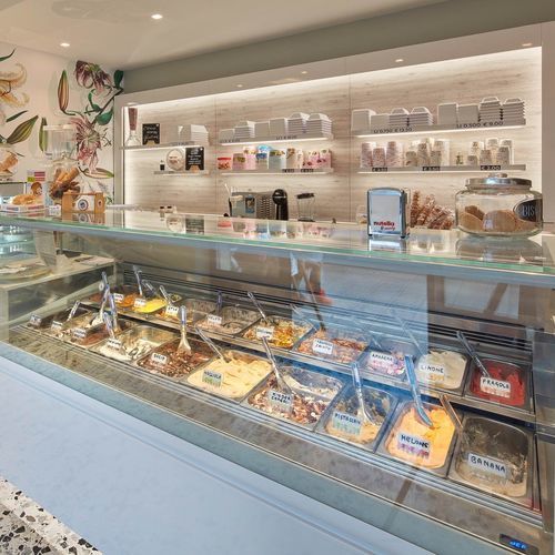 Vitrine réfrigérée comptoir - PREMIUM - Frigomeccanica - pour commerce / en inox / colorée