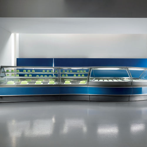 Vitrine réfrigérée comptoir - PRIMA - Frigomeccanica - pour commerce / en inox / colorée
