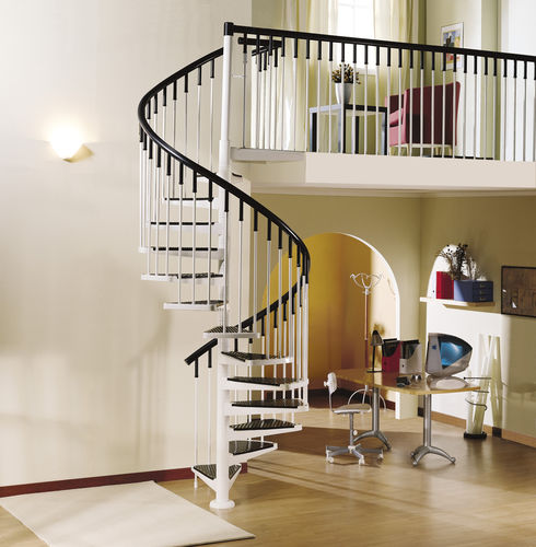 Escalier en colimaçon - A7 - CAST DESIGN - à marches en métal / résidentiel / d'intérieur