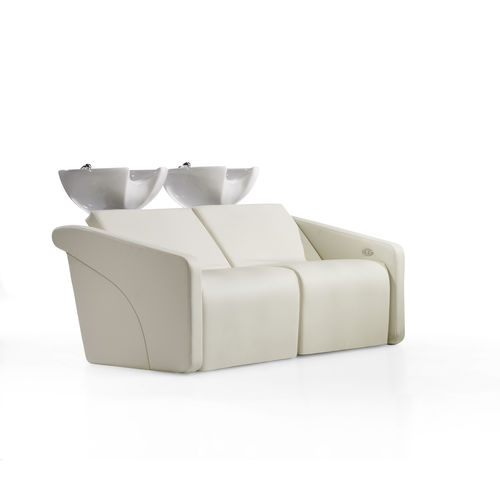 Bac à shampoing avec repose-pieds - DELTA - SEAP SA - 2 places