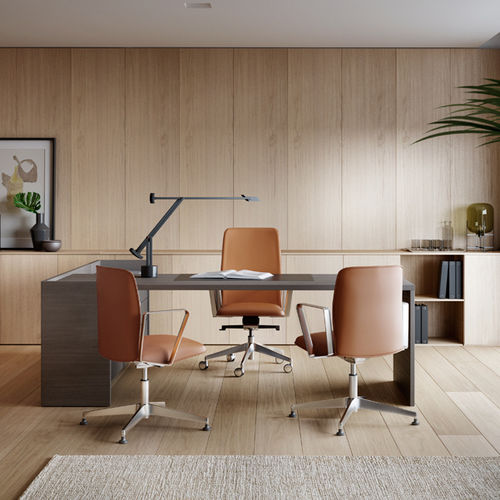 Fauteuil de bureau contemporain - ALLURE - Forma 5 - en tissu / en aluminium / ergonomique