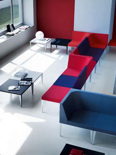 Canapé modulable - CORNER - Forma 5 - contemporain / en tissu / d'angle