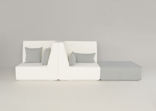 Canapé modulable - SK203 - Cubit - contemporain / en tissu / dos à dos