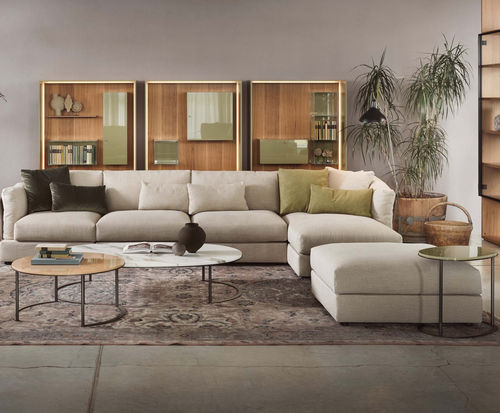 Canapé modulable - GROOVY  - LEMA Home - contemporain / en tissu / en cuir