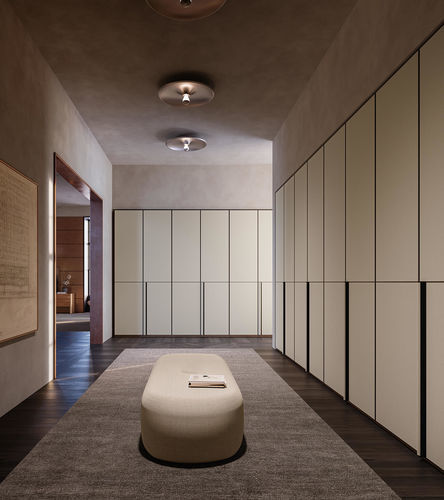 Armoire d'angle - VELO - LEMA Home - modulable / contemporaine / en métal