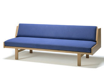 Canapé lit - GE 258 - Getama Danmark - contemporain / bleu / en hêtre
