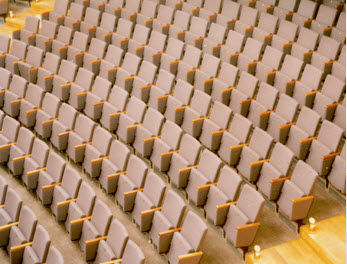 Fauteuil d'auditorium contemporain - VEJLE MUSIC - Getama Danmark - en textile / professionnel / pour théâtre