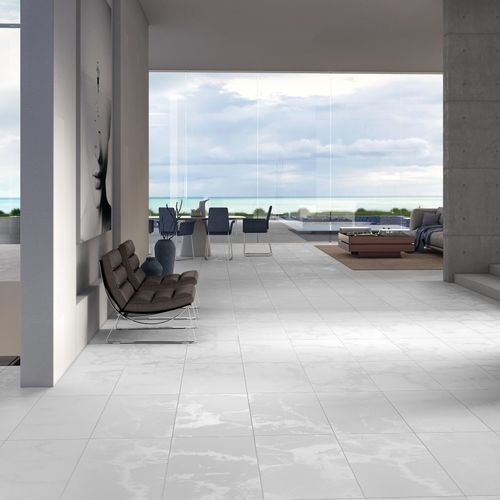 Carrelage en grès cérame - ICE - Recer - brillant / 3D / d'intérieur